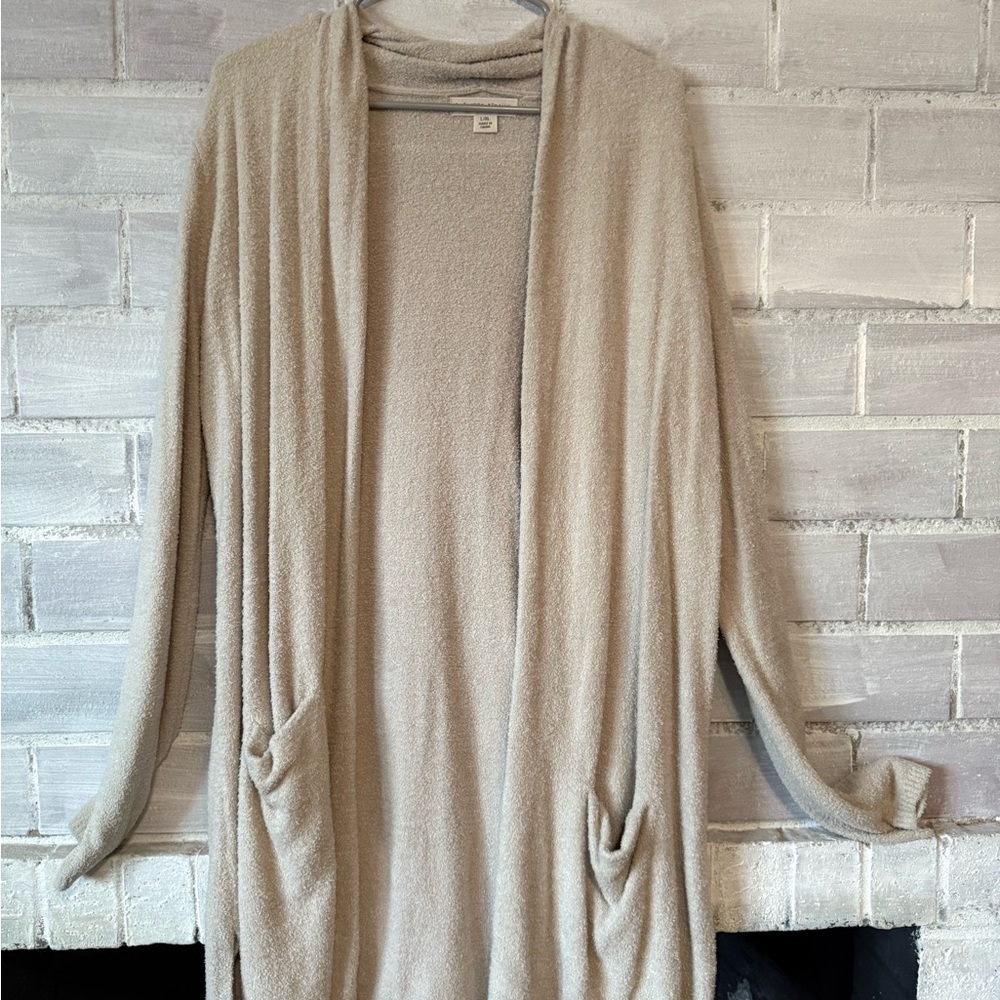 Barefoot Dreams Cozy Cream Cardigan